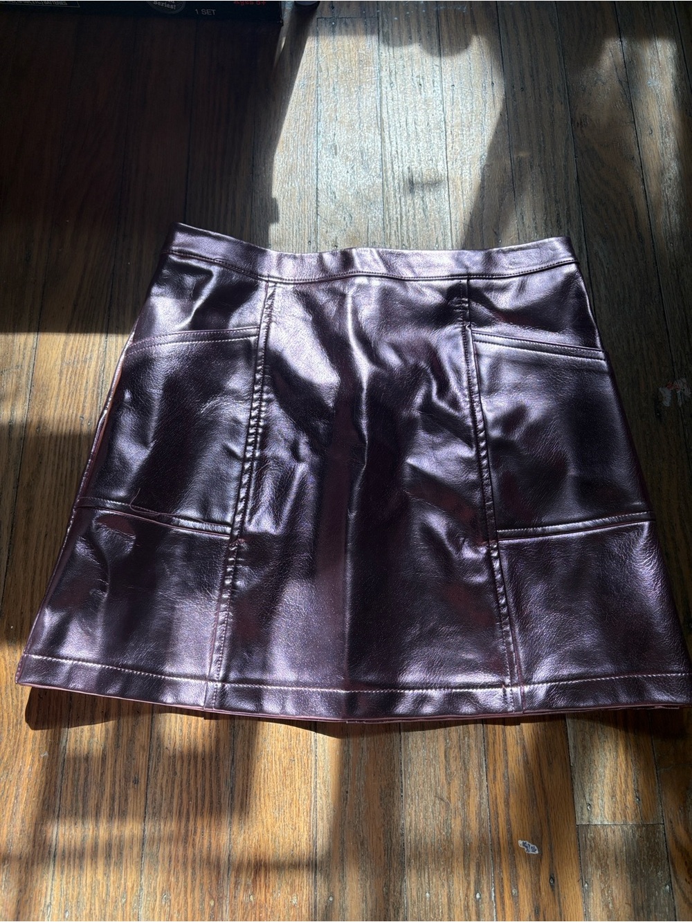 Girls Pink Metallic Rocker Dkirt
